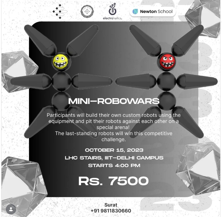 Mini Robowars poster